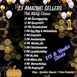 Unlisted Bling #1-50 Thank you for your purchase - BE BLESSED 🤗